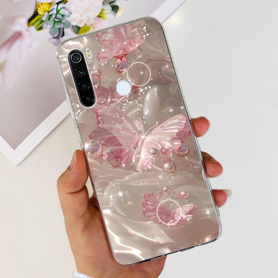 For Xiaomi Redmi Note 8 Case Cute Cartoon Soft Silicone Phone Cases For Xiaomi Redmi Note 8T 8 t Cover On Redmi Note8 Back Coque