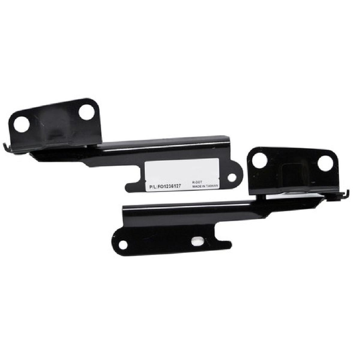 2005-2014 Ford Mustang Комплект петель капота для водителя и пассажира FO1236128 FO1236127 | FD5 FD5 | Послепродажный | Черный | Сталь