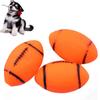 Haustier Hunde Spielzeug Klingendes Kauendes Quietschspielzeug für Hunde Welpen Fußball Fußball Hunde Ball Training Rugby 1 Stück