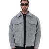 European & American High Street Deerskin Velvet Jacket: Unisex, Trendy Outerwear with Zipper and Large Pockets