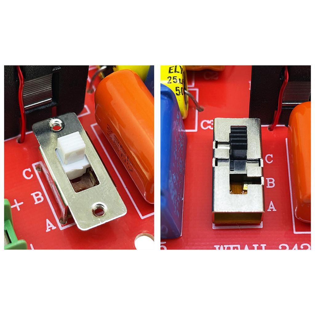 1PC 400W 2 Weg Audio Lautsprecher Frequenz Teiler Hochtöner Bass Crossover Filter Lautsprecher Verstärker Hause Sound Theater