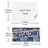 Vintage Griekenland Kenteken LandmarkBlikbord Stad Staat Metalen Plaque Garage Keuken Huis Bar Pub Club Hotel Cafe Wanddecoratie