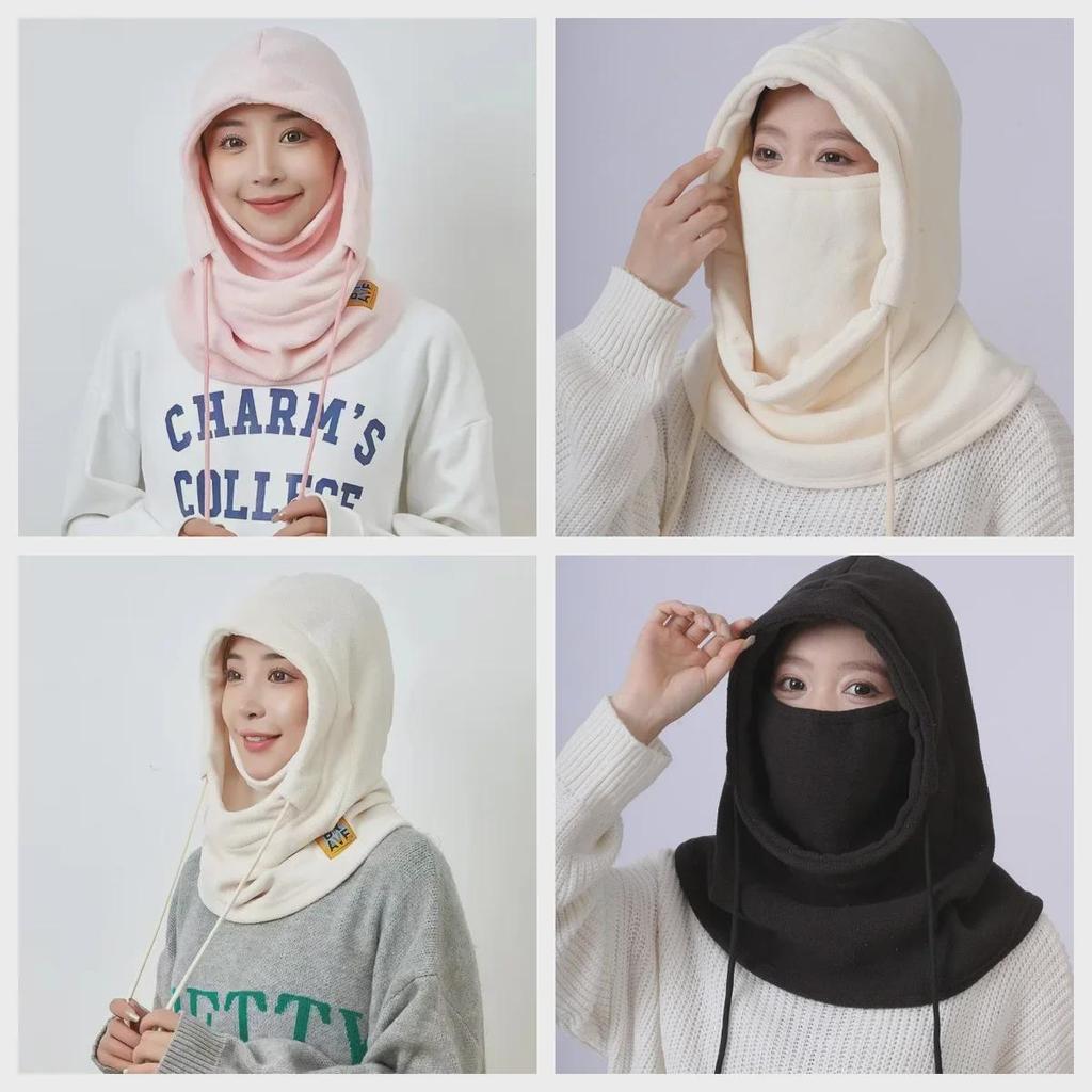 Masque de Cyclisme Coupe-Vent Unisexe avec Protection du Cou et du Visage - Chaud, Cagoule Tout-en-Un