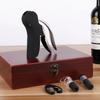 Premium Aluminum Wine Opener Set With Gift Box Portable Corkscrew Business Corporate Gifting
