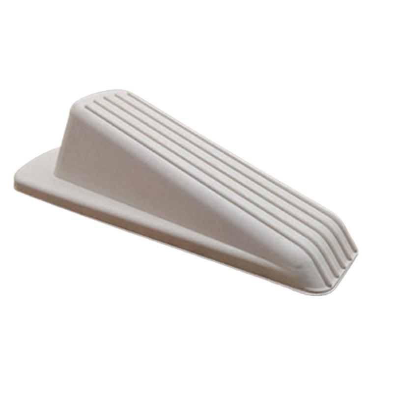

Safe Stopper Environmental Rubber Heavy Duty Extra Large Wide Door Wedge Floor Home Protector Stops Stoppers 124x40x30mm FU белый
