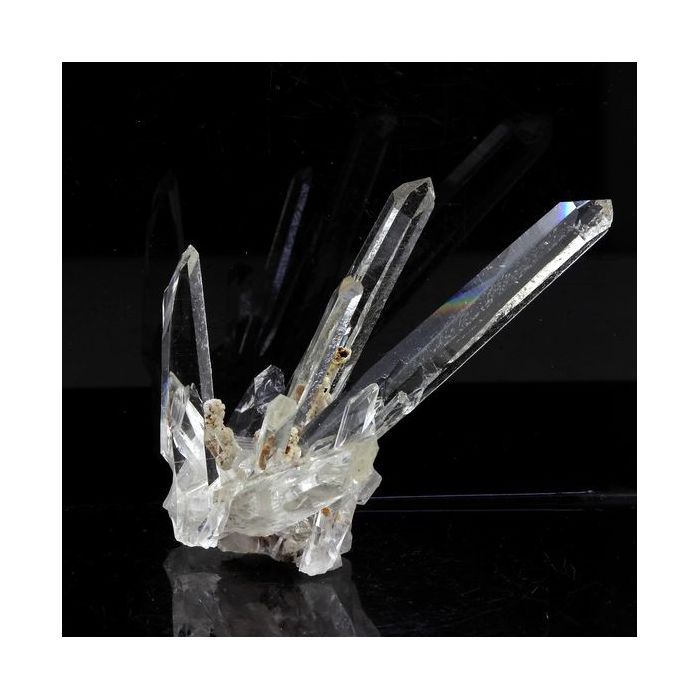 Pierres et Minéraux. Quartz. 85.40 ct. La Gardette Mine, Bourg d'Oisans, Isère, France.