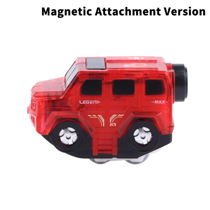 Versatile Magnetic Track Car Magnetic Sheet Children Diy Puzzle Track Rail Toy Electric Magical Magnetic Block Anti Gravity Toy