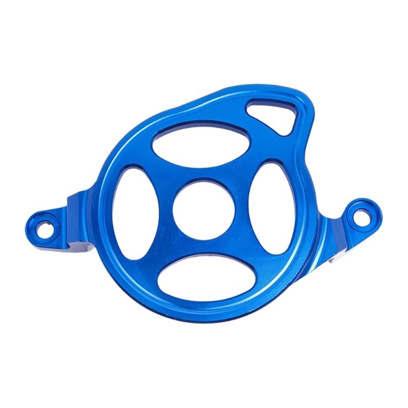 Vented Aluminum Motor Guard Cover for Electric Dirt Bikes, Lower Motor Plate with Debris Contact Deflection Layout Detail