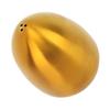 Egg Shaped Spice Jar Multipurpose 3 Holes Leakage Proof Stainless Steel Salt Pepper Dispenser for Kitchen