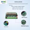 ZhiQian IoT 8-Channel Serial Relay IO Control Module