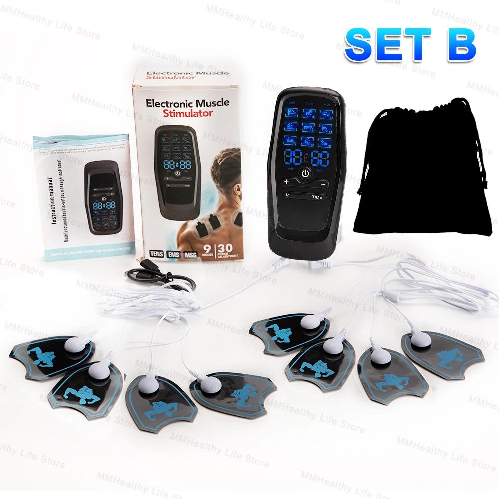 Electric Muscle Therapy Stimulator Tens Muscle Stimulator Electric EMS Acupuncture Body Massage Digital Therapy Slimming Machine