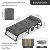 Portable Multi-Functional Folding Recliner: Office & Home Nap Bed for Adults