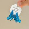Schmetterlingsohrringe Bunt Blau Elegant Flügel Stecker Trendig Vintage Anhänger Schmuck Party Mode Damen Ohrschmuck Geschenke