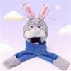 Disney Zootopia Judy Nick Plush Hat Warmth Cartoon Character Soft Winter Warm Ear Hoods Holiday Xmas Gift for Boys and Girls