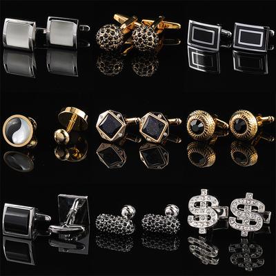 (Geschenkbox) Herrenanzug Französische Manschette Schnallenmanschette Manschettenknöpfe Manschettenstachel Hemdverschluss Manschettenverschluss Damen