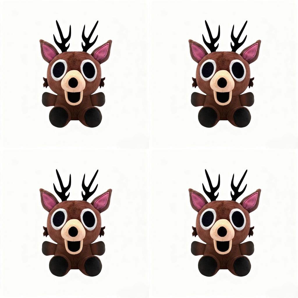 @-Baby 99 Nights In The Forest Plush Cub Deer Plush Funny Game Chrismas Gift Anime Peripherals Soft Doll New Cute Deer Doll