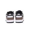 Nike Dunk Abrasion Resistant Height Increasing Low Top Skateboard Shoes Unisex Black Brown HF5441-100(Team1921-)