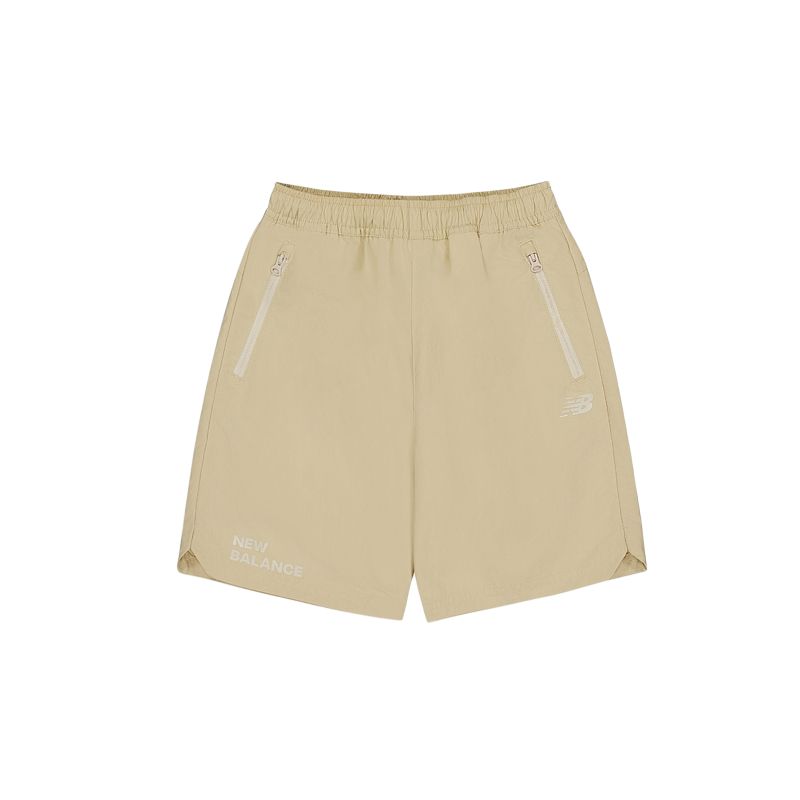 New Balance SS25 Shorts Children Aged 3 7 Years Old Khaki 7VF2S143-LBG 120