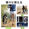 Letics Hunde Hüftgurt Hände Groß Mittel Klein Hände Frei Leine, Wickel, Frei, Laufen, Spazierengehen, Lang, Hunde, Hunde, Hunde, Dehnbar, (Rot & Grau)
