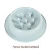 Anti-Tip Slow Feeder Dog Bowl, Anti-Choking & Anti-Vomiting Design, Large Base, New Color