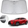 WAIROGA Lexus UX Front-Sonnenschutz Auto-Windschutzscheiben-Sonnenschutz mit UV-Sonnenschutz und inklusivem Aufbewahrungsbeutel für einfache, saugnapflose Anbringung Direkt vom Hersteller Lexus