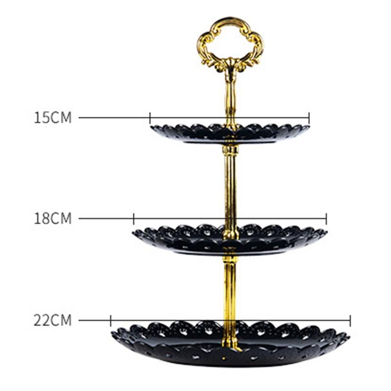 Holder Cake Stand Rack Tray Plate Display Home Christmas Wedding Plastic