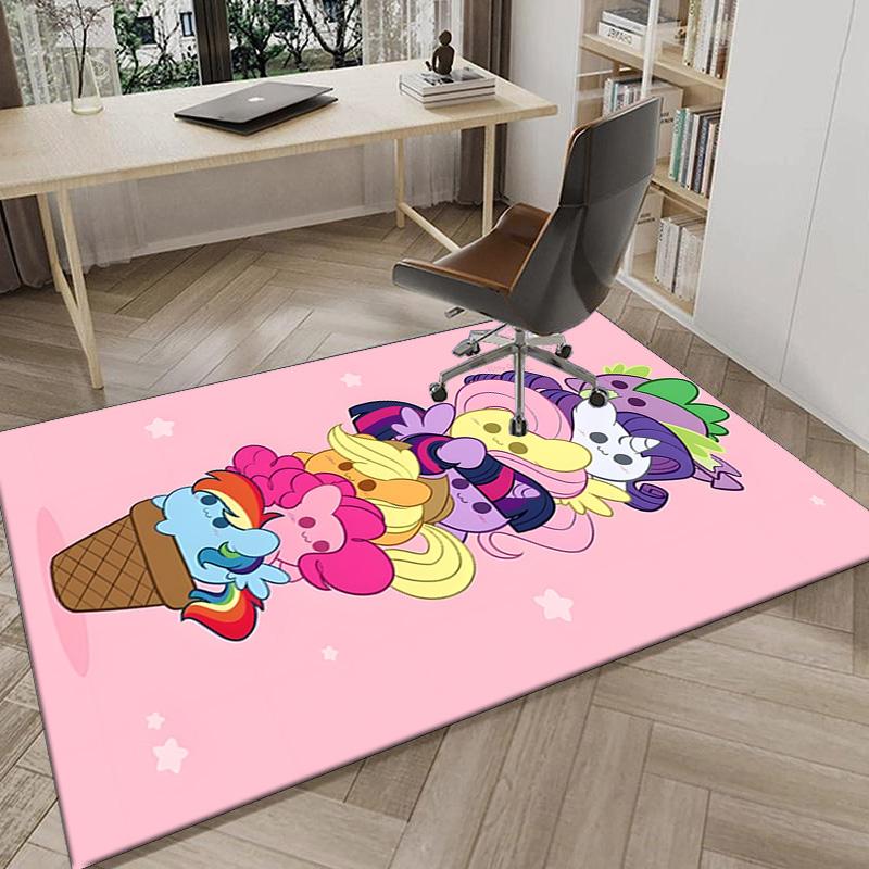 Twilight Sparkle's unicorn Carpet, Chair Rug,Rug for Office Bedroom living rooms, Doormat decor Fan Gift Christmas Gift