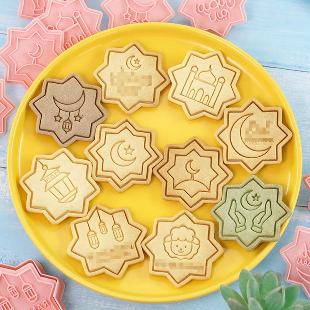 Eid Celebrations Made Sweet with 10 Piece Cookie Cutter Set Unique Styles