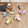 Shoe-Shaped Pet Squeaky Toy - Durable, Interactive Teething Toy for Pets, No Batteries Required (Random Color)