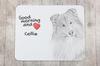 Collie Rough, Long-Haired Collie - Mouse Pad with Print, Personalized Dog-themed Mouse Pad, Unique Gadget for an Office Worker by Art-Dog Brand