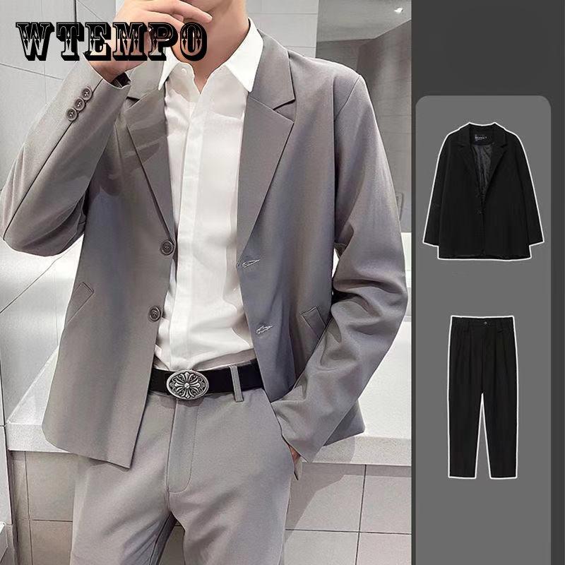 Buy Casual Suit Men's Slim Handsome Men's Small Suit Allmatch Jacket