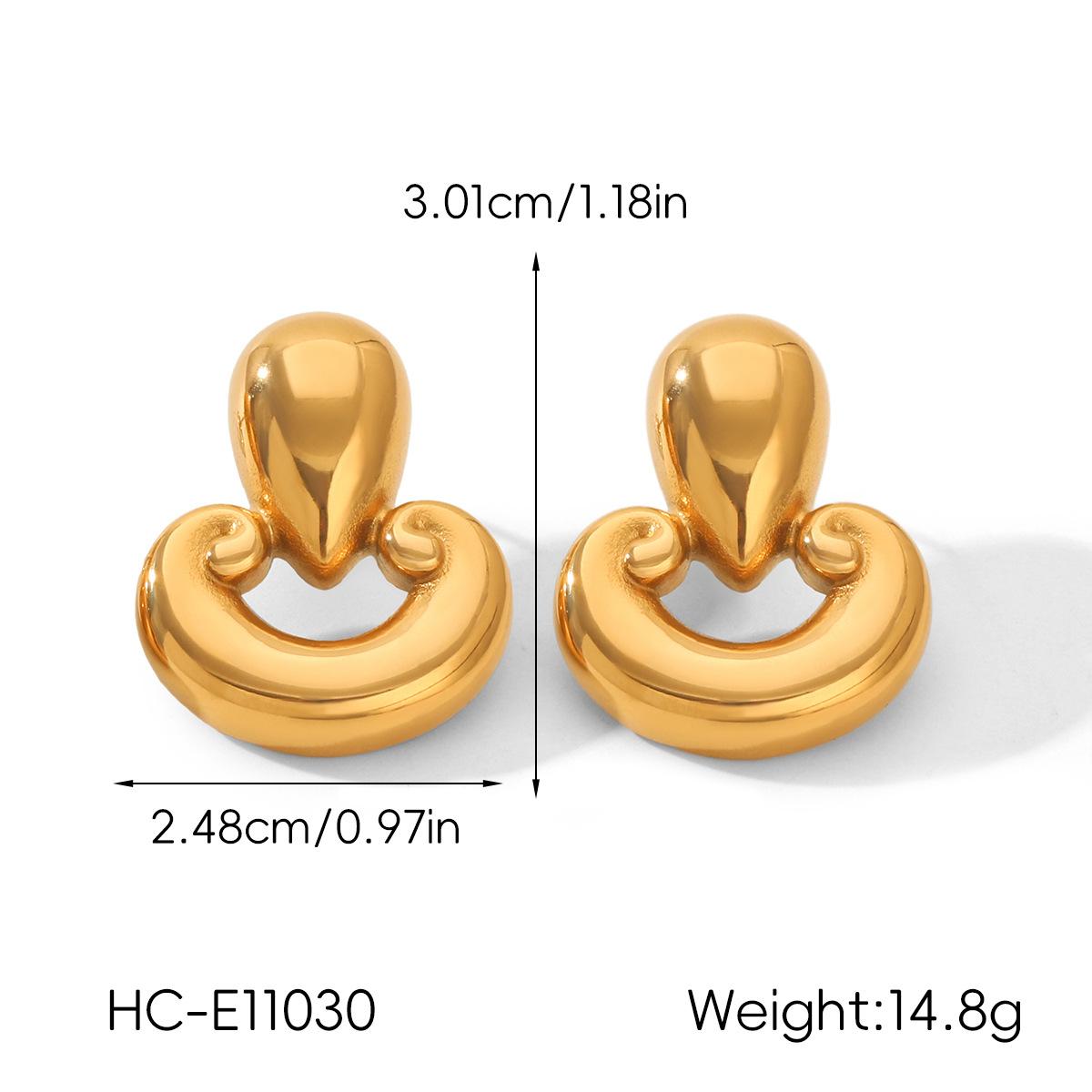 

Gold and silver color-block earrings for women, light luxury high-end geometric heart earrings, Instagram style золотой