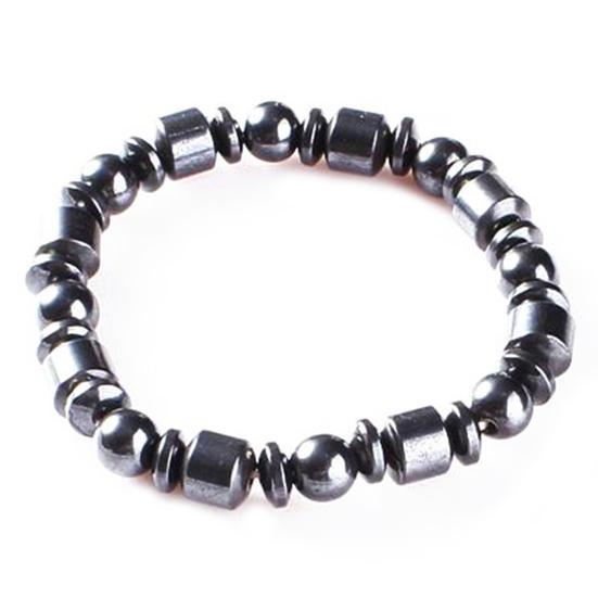 Unisex Magnet Beads Elastic Rope Stone Bracelet Fashion Jewelry for Daily Life