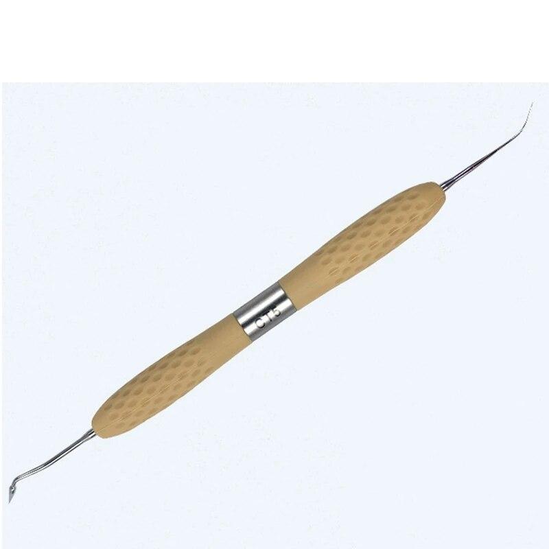 1 buc cuțit de restaurare estetică umplut cu rășină dentară pentru instrument de restaurare material de stomatologie cu mâner din silicon