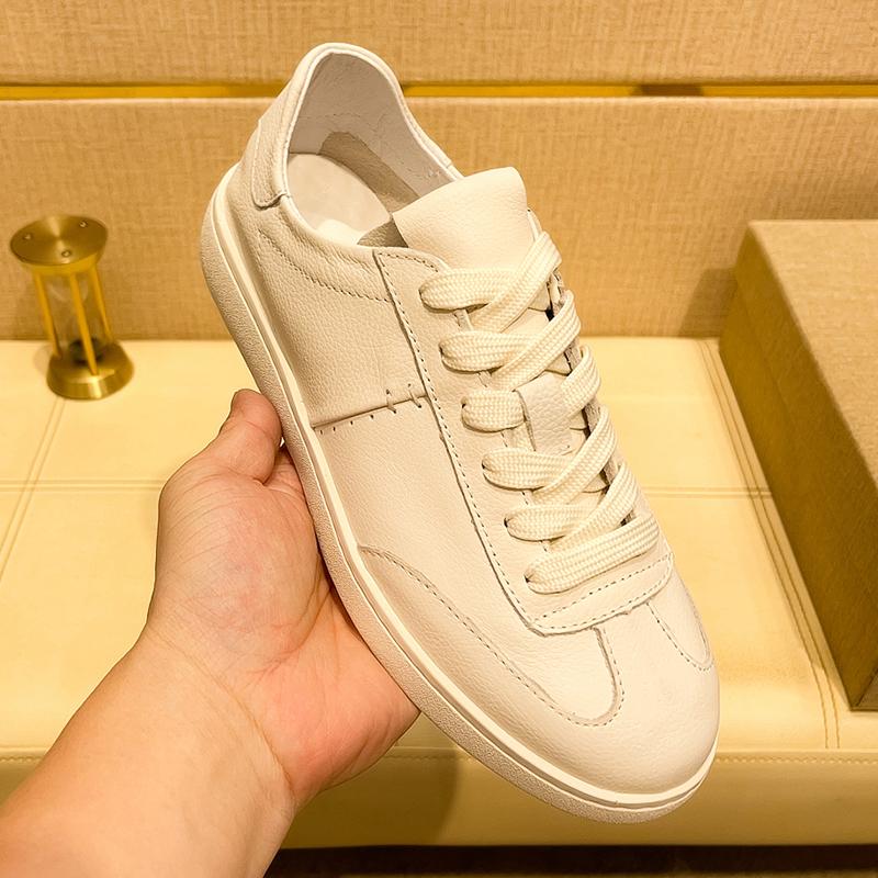 Fashion Genuine Leather Casual Shoes British Stylish Sneakers Classic Mens Skateboard Footwear New Trendy Male Tenis Masculino Trainers