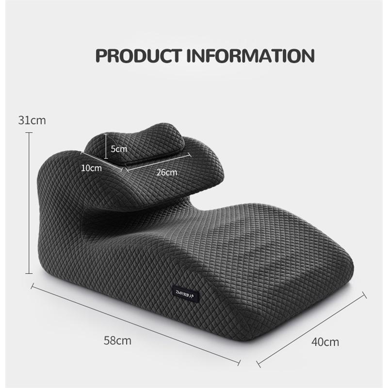 New Butt Cushion Multifunctional Prone Position Lie Pillow  Lie Sleeping Lie Pillow Cushion Unique Curved Design Lumbar Support