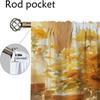 Sunflower Curtains Child Room Blackout Curtain for Room 2 Panel Halloween Decoration Tulle for Bedroom Shades Partition Living