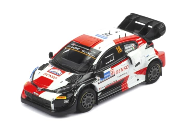 

Ixomodel B Toyota GR Yaris RALLY1 22 Эстония RAM861 #18 Т.Кацута/А.Джонстон 1/43