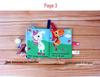 Multifunctional Tear-Proof Cloth Book: Educational Baby Rattle & Enlightenment Toy