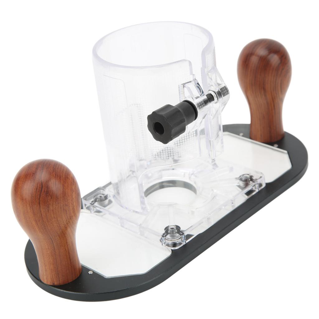 Handheld Router Plunge Base Carving Milling Router Trimmer Plunge Base for 65mm Trimming Machine