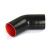 45 Degree Silicone Elbow Hose 38 45 51 57 63 70 76 83 89mm Universal for Air Intake Pipe Intercooler Rubber Joiner Bend Tube