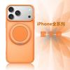 Applicable To Apple 17proMax Rotating Bracket Magnetic Suction Mobile Phone Case Matte iPhone16 Sense 15 Anti-drop Cover