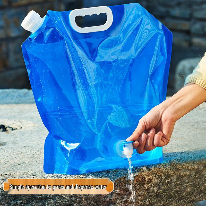 Large Capacity Portable Folding Water Storage Bag for Camping and Travel