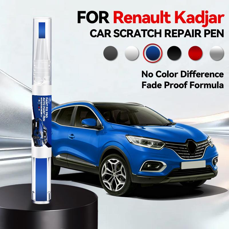 Für Renault Kadjar Autolack Reparaturstift Ausbesserungsstift Kratzerentferner DIY Auto Zubehör Weiß QYA Blau RPR Schwarz GNE Braun Rot NNP