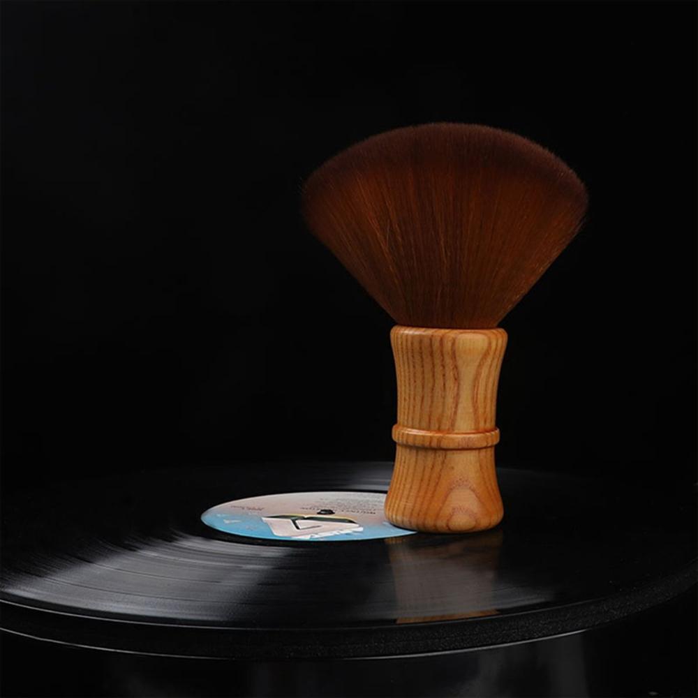 Handle Soft Anti-static Stylus Dust Remover Turntable Brush LP Cleaning Tool Vinyl Record Cleaner