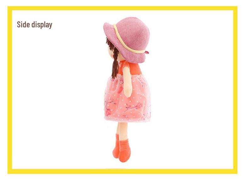 Princess Phile Plush Doll - Cute Bedtime Pillow and Birthday Gift for Little Girls