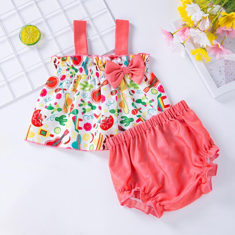 

Baby Slip Dresss And Shorts Set Little Girl Party Dress 92