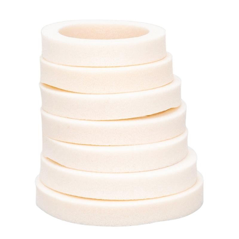 8Pcs Bikes Front Fork Oil Seal Sponge Foams Rings Bikes Front Fork Sponge Rings