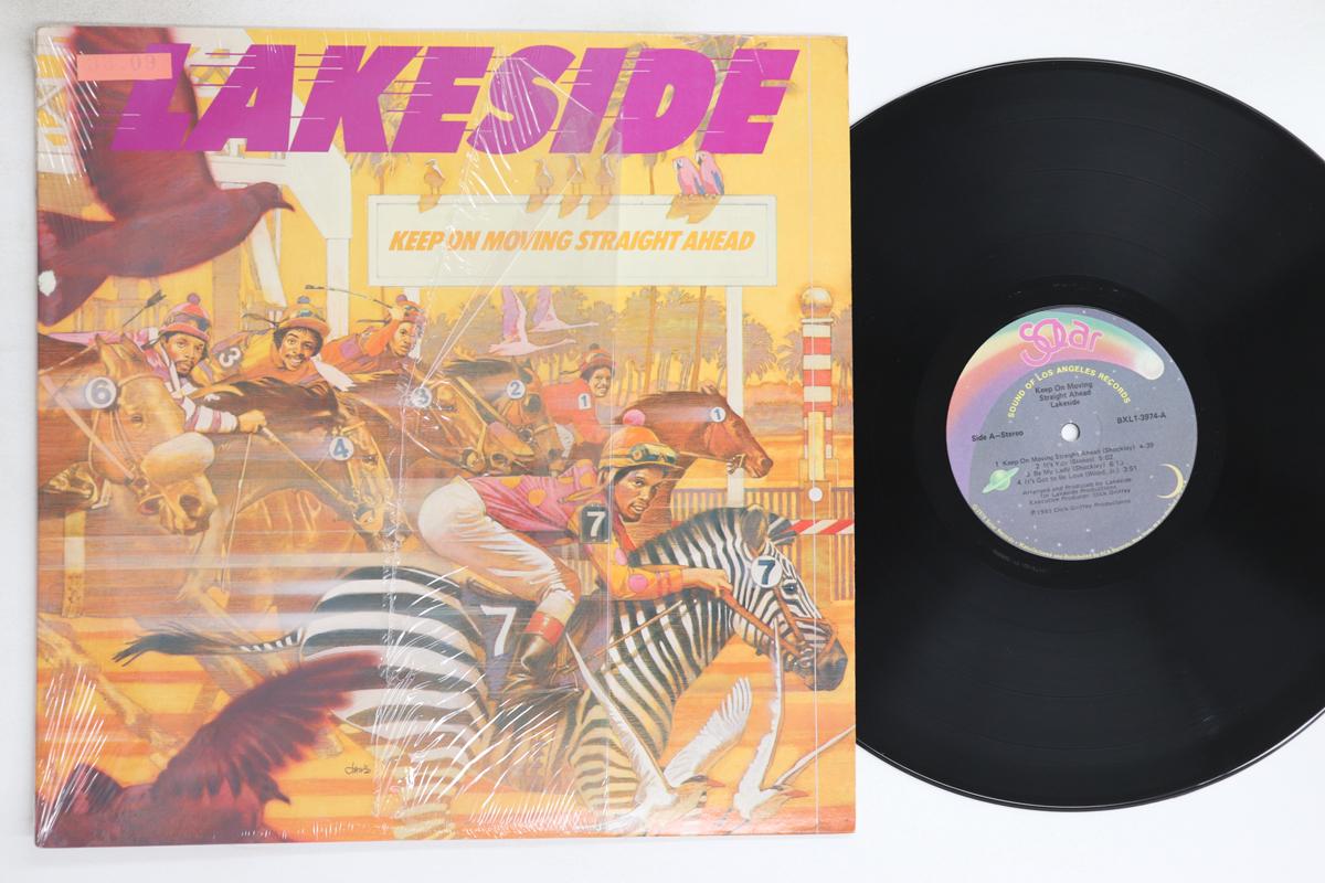 

LP Record LAKESIDE - Keep On Moving Straight Ahead BXL13974B SOLAR 1981 US Soul/Funk Used