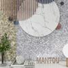 Mosaic Metal Aluminum Plastic Panel Wall Sticker Self-adhesive Gold Abstract Waterproof Kitchen Bathroom Tiles Wall Decors